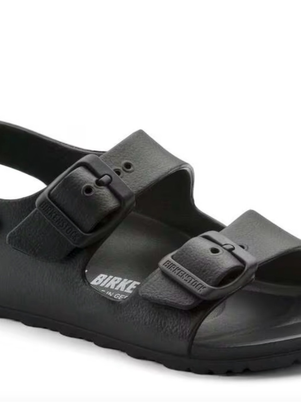 🖤 Birkenstock Milano Kids EVA Sandal | Black | Size 25 (US 7–7.5) - Picture 6 of 9